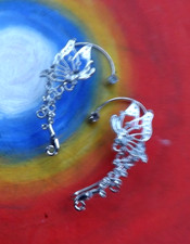 Elfenohren schmuck silber - elfenohren,