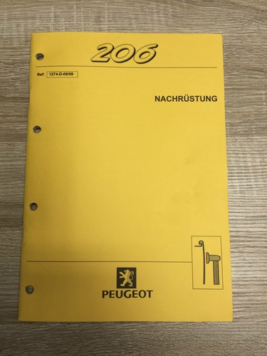 Werkstatthandbuch peugeot 206 - werkstatthandbuch,