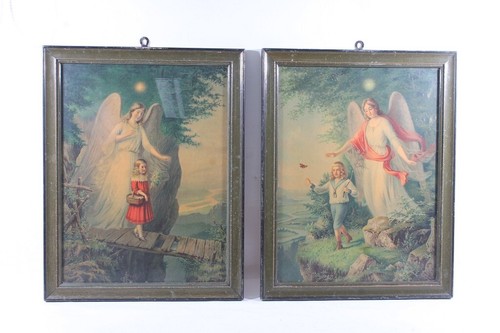 Set alter bilderrahmen mit - set,