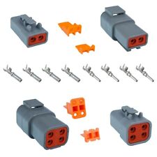 DTP KFZ Stecker Auto Deutsch Kabel Steck verbinder 2 - 4 pol 4 - 6 mm² IP68