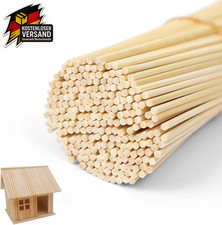 Holzstäbchen Rund Natur 100