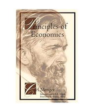 Principles of Economics, Menger, Carl