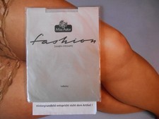 Miss Astor Halterlos Feinstrümpfe 20 DEN Gr. 39 - 41 Weiss mit Tupfen  # 3002