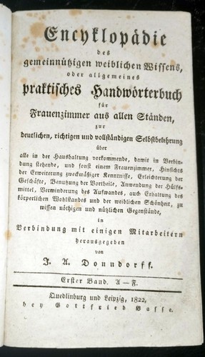 1822 handwörterbuch für - 1822,