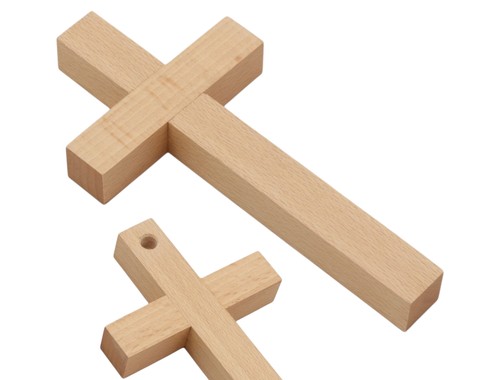 Wandkreuz klein 18x9cm - 18x9cm, –