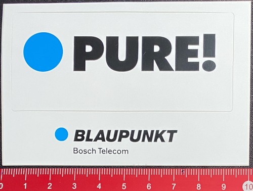 Aufkleber sticker blaupunkt - aufkleber/sticker:,