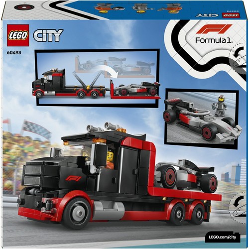 Lego truck mit audi f1 - f1,