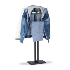 Stummer diener schwarz Kleiderbutler Herrendiener Garderobenständer platzsparend