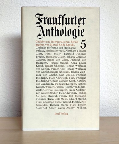 Buch frankfurter anthologie - buch:,