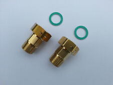 Wasserzählerverschraubung in Messing mit Dichtungen