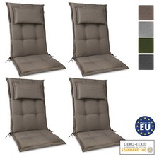 4x Auflage Hochlehner Polster