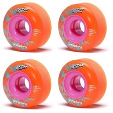 Orangatang Skiff Longboard Skateboard Cruiser Rollen 62mm 80a (4erSet) orange