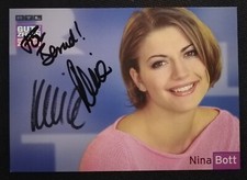 10144 Nina Bott RTL Autogrammkarte original signiert