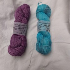 2 X Sockenwolle 4-fach 