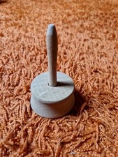 ANTIKER  Butterstempel aus Holz