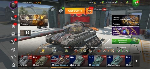 Wot blitz account t10 - blitz, eu