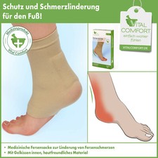 1 x Fersensocke Fersenschoner