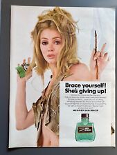 Mennen Skin Bracer Fragrance After Shave Original 1968 Vintage Advert Werbung