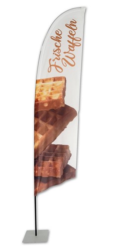 Waffeln beachflag gerade - beachflag,