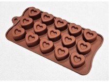 1 x Pralinenform Silikon Herz