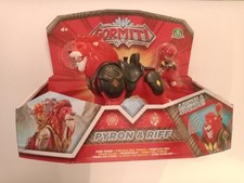 Gormiti Pyron Riff Licht & Sound 20cm Feuervolk 2018 RAR Elemental Beast