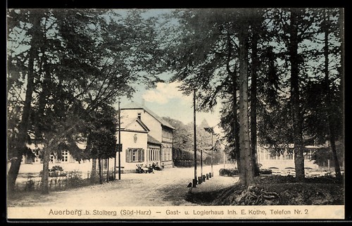 Auerberg stolberg gast - b., stolberg,
