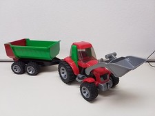 Traktor mit Anhänger von Bruder Roadmax  Schaufel Kipper Sandspielzeug