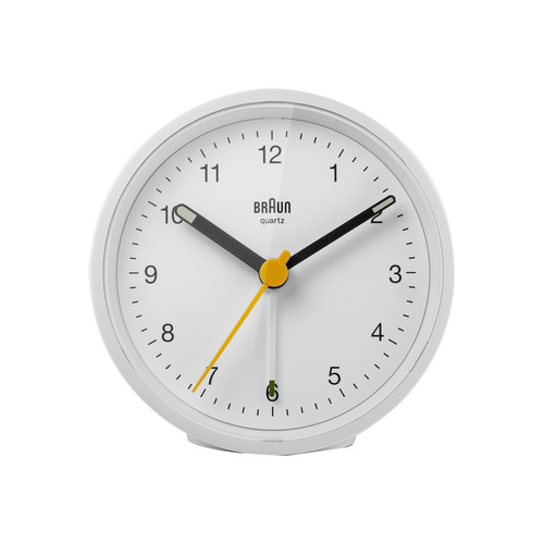 Braun reflex bc12 wecker rund - braun,