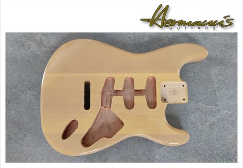 Alder guitar body sss - 3, body,