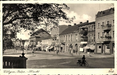 Giżycko lötzen lözen - ak,