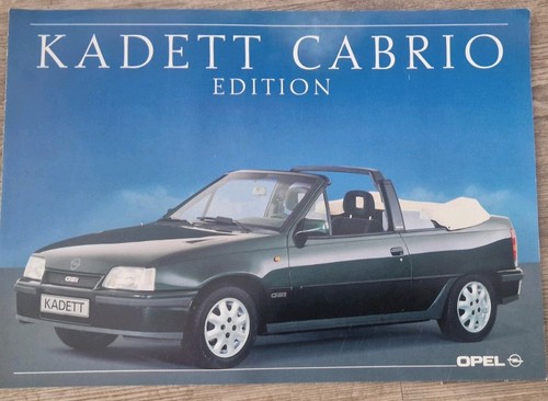 Opel kadett cabrio edition - opel,