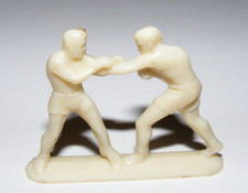 alte Flachfigur Plastik Figur