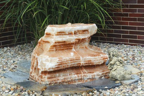 Quellstein onyx marmor 55cm - quellstein,