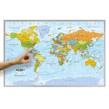 - Weltkarte - Kork Weltkarte