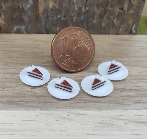Teller set mit - teller-set, torte