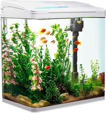 Aquarium Komplettset in Weiß