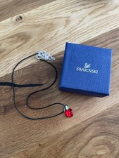 Swarovski Apfel Kette Neuwertig 