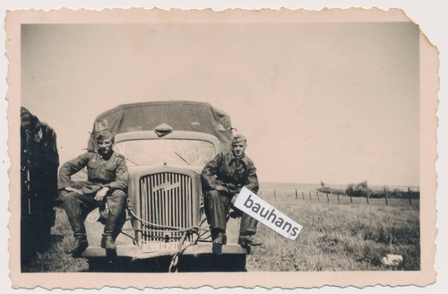 Foto wehrmacht lkw - opel, blitz