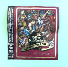 Altes bieretikett beer - label,