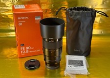 Sony 90mm F/2.8 Macro G OSS ~ Neuwertig!!! ~ Knackscharf! ~ erst 3 Monate alt!!!
