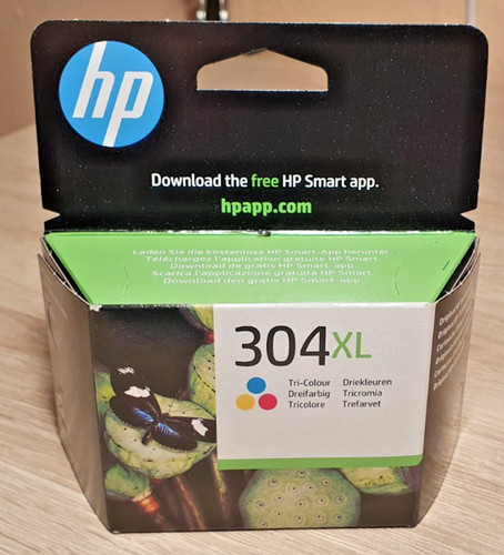 Original hewlett packard 304xl - hewlett,