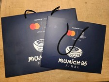 Champions League Finale München 2025 2 Tragetaschen Tüten PSG Inter NEU