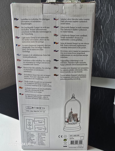 Konstsmide led schneekugel - konstsmide,
