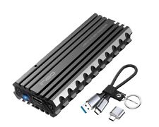 Festplattengehäuse für M2 NVMe SSD PCIe3 Schreibschutz Aluminium M2 case