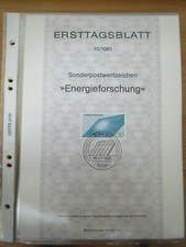 Z280   ETB 15 1981  Energieforschung   DNK Nr. 1101