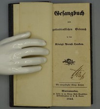 Preußen altes gesangbuch - altes,