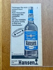 Der alte Hansen Rum Verschnitt
