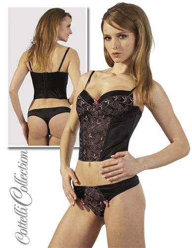 Corsagen set schwarz und - corsagen,