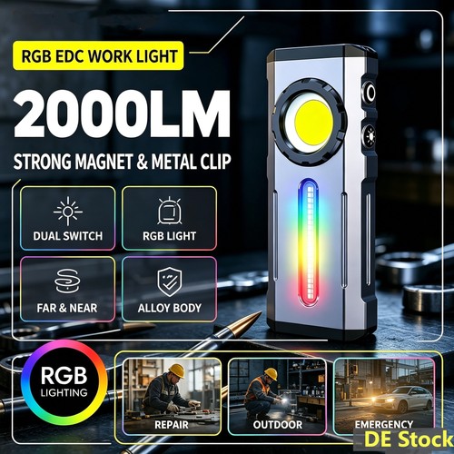 Aufladbare led taschenlampe - led,