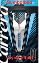 Steeldart Target Carrera V-Stream 24 g SEHR GUTER ZUSTAND! (Barrels only)